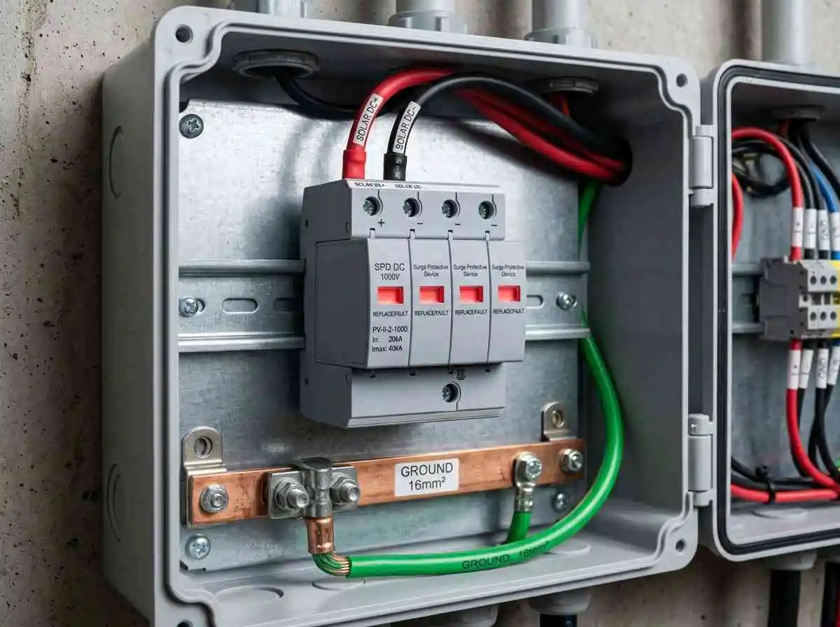 solar array grounding nec 690