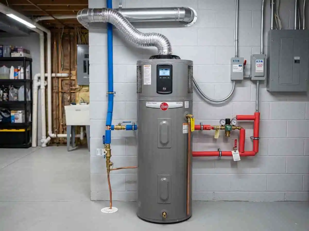 heat pump water heater battery backup