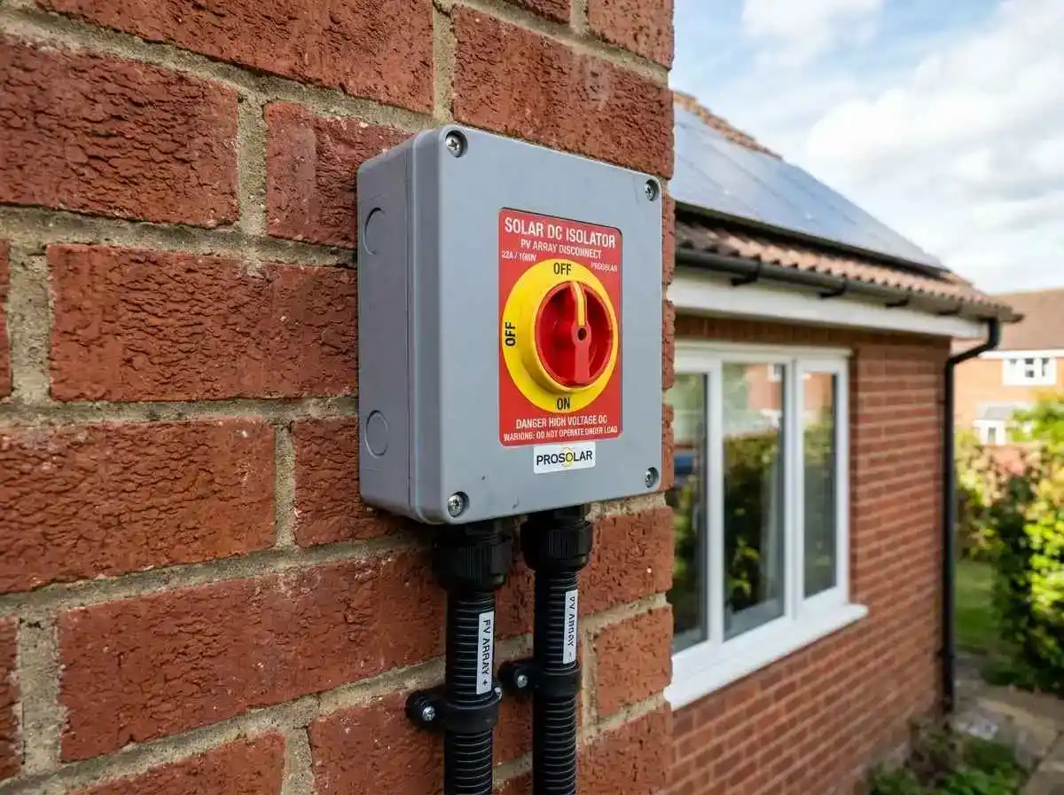 solar dc isolator switch