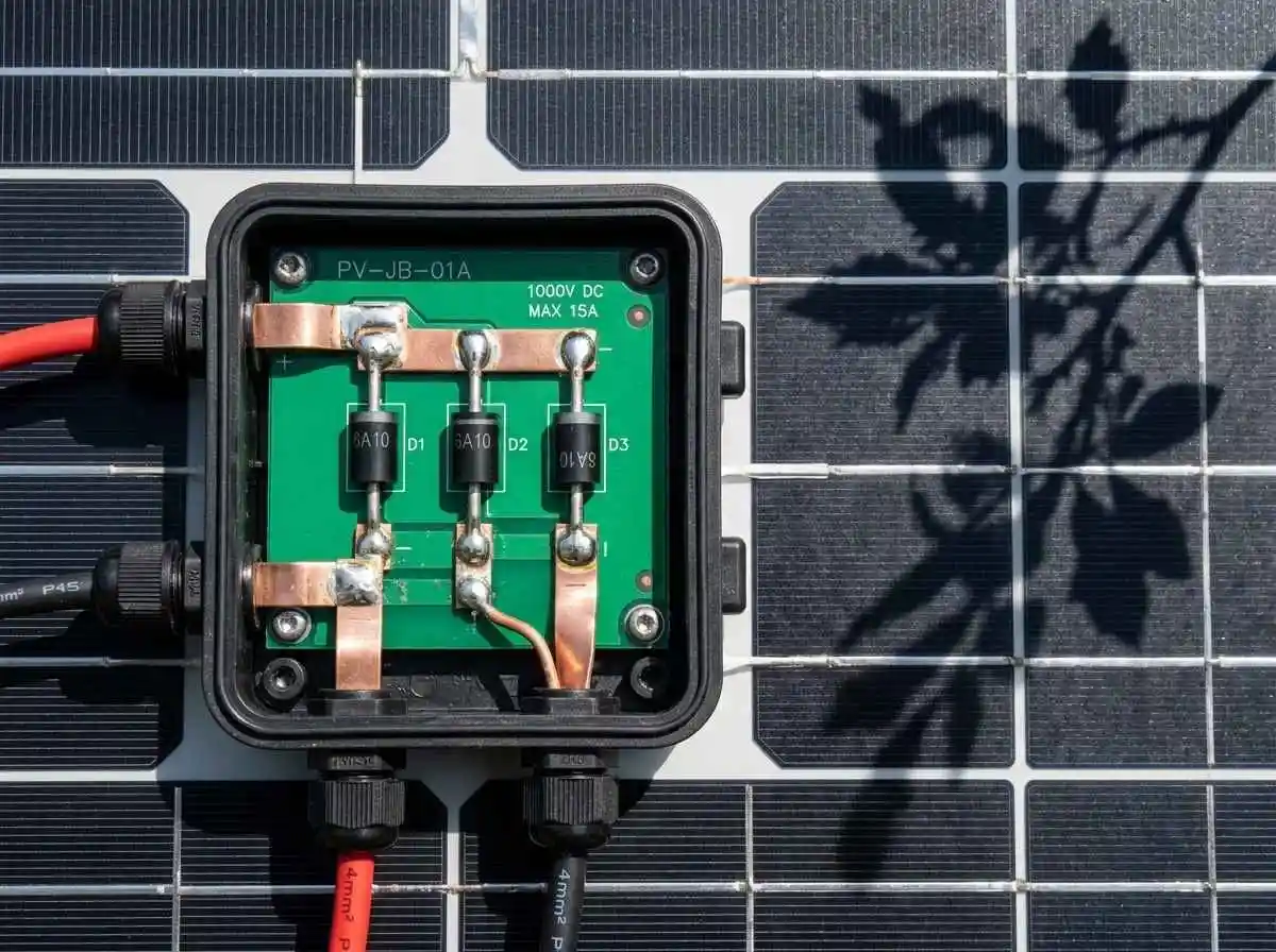 solar panel shading math